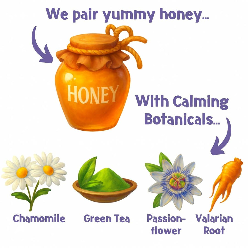 MINI-Kekse mit Honig und Kamille, 100 g Beutel