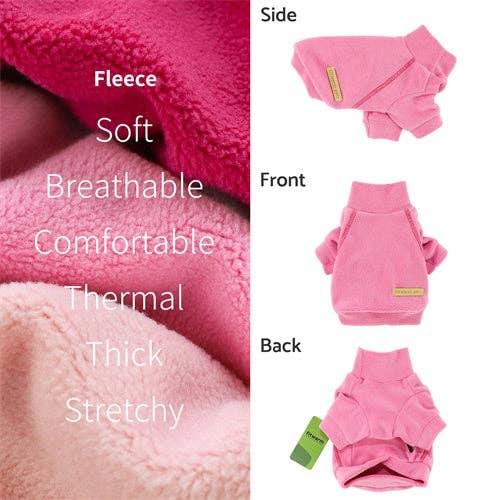 Rollkragenpullover im 3er-Pack für kleine Hunde und Katzen